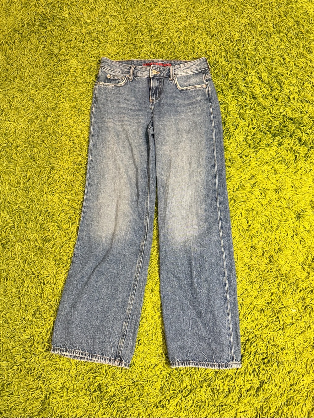 Lucky Brand Light Blue Wide-Leg Jeans for Women